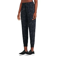 Pantalon tissé et imprimé avec revers côtelés Athletic Works pour femmes Tailles TP–TTG