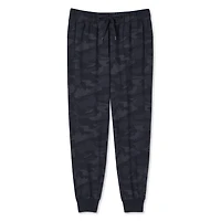 Pantalon tissé et imprimé avec revers côtelés Athletic Works pour femmes Tailles TP–TTG