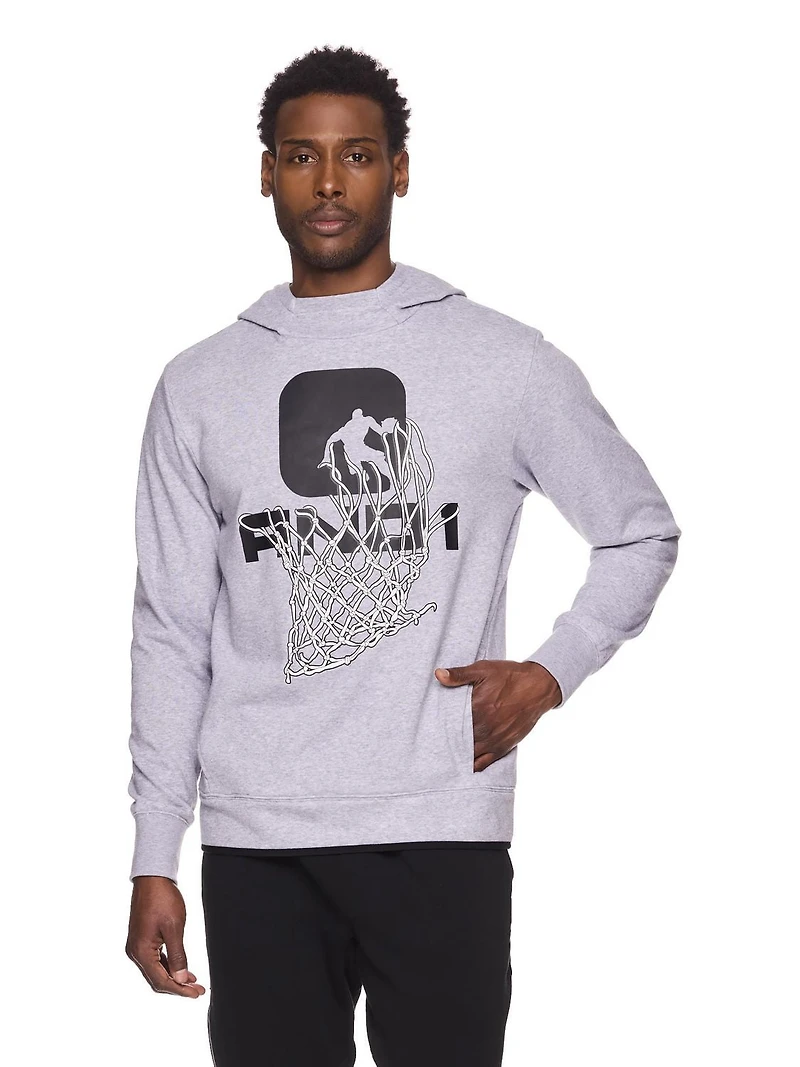 AND1 Men's Bank Shot Graphic Hoodie
