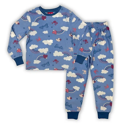 Barbie Girl's 2 piece Pyjama Set.