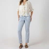 Devoted, Blouse brodée à volants
