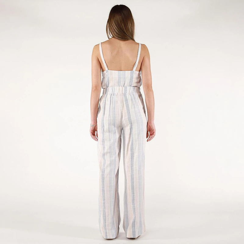 DV Pantalon taille haute à jambe large