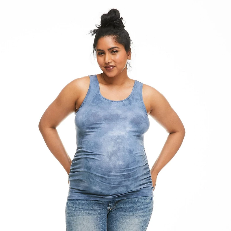 Paisley Sky Maternity Jersey Tank