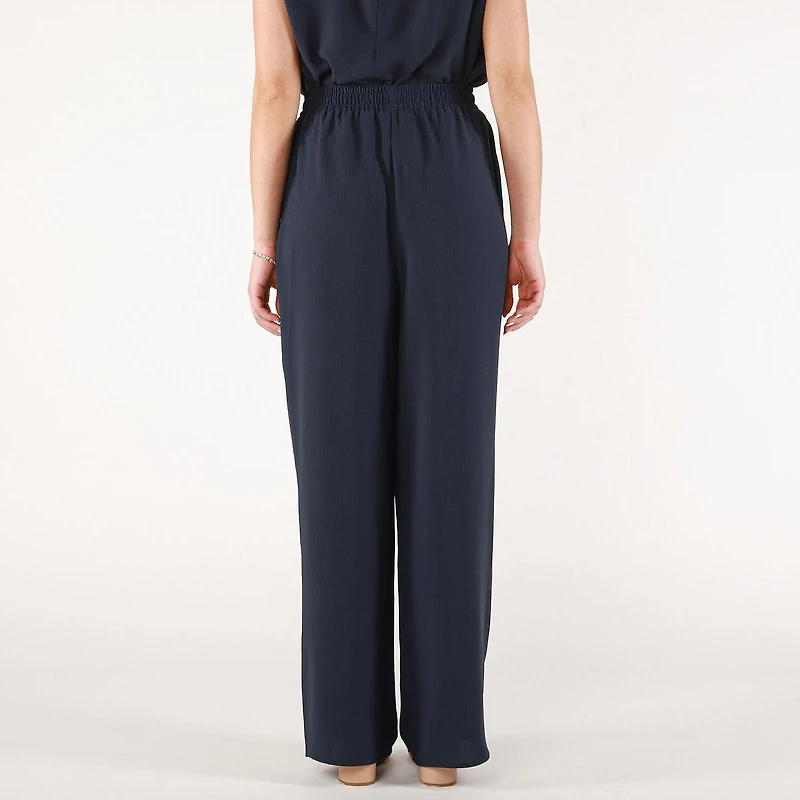 DV wide leg satin pant