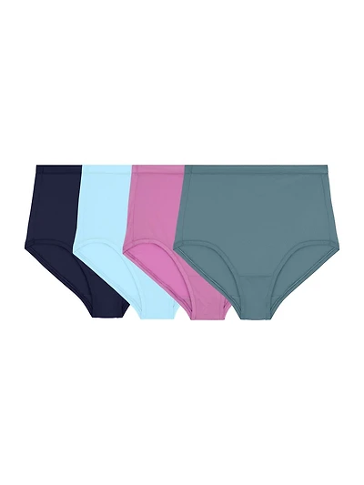 Ladies Getaway Brief, Assorted, Pack of 4, Sizes S-XL