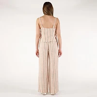 DV Striped camisole with button up front