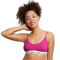 Hanes Originals Bralette a bretelles minces extensible Bralette a bretelles minces extensible