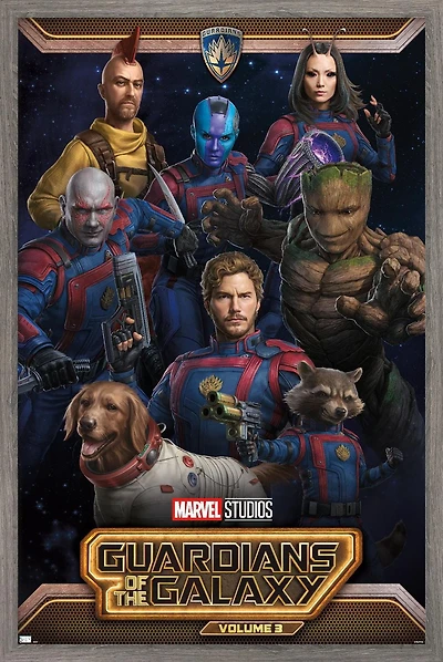 Marvel Guardians of the Galaxy Vol 3 - Group Wall Poster