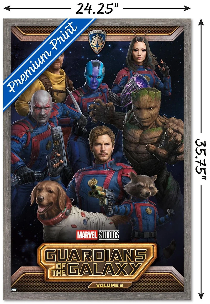 Marvel Guardians of the Galaxy Vol 3 - Group Wall Poster
