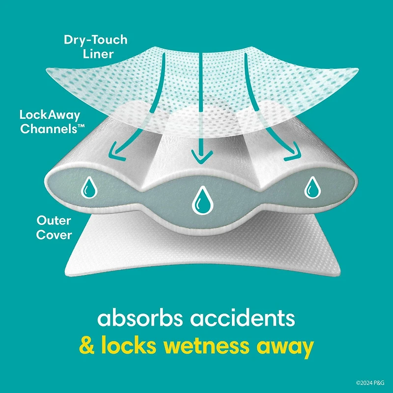 Sous-vêtements d’entraînement Pampers Easy Ups SUPER POUR GARÇONS tailles 2-6, 74-46 sous-vêtements