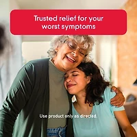 Tylenol Complet Rhume, toux et grippe Plus anti-mucosités, Jour, soulage les symptômes de rhume, toux et grippe, 40 gélules