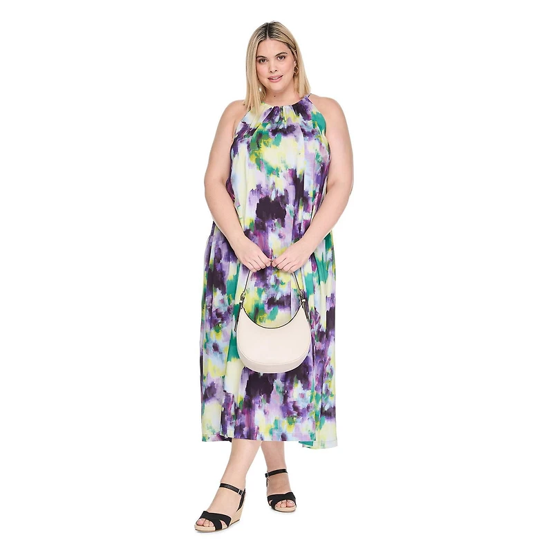 Robe à encolure bain-de-soleil Lane Bryant Plus pour femmes