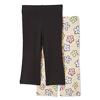 George Baby Girls' Flared Legging 2-Pack