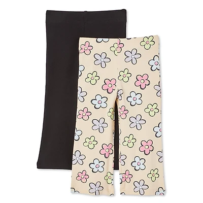 George Baby Girls' Flared Legging 2-Pack