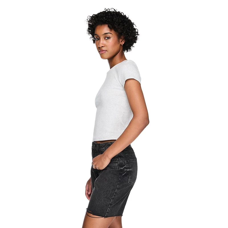 T-shirt coupe bébé No Boundaries pour femmes