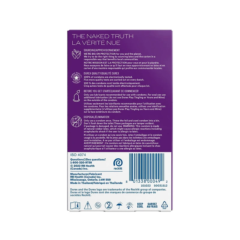 Durex® Sensi-Thin® Thin XL Condoms | 12 Count, 12ct