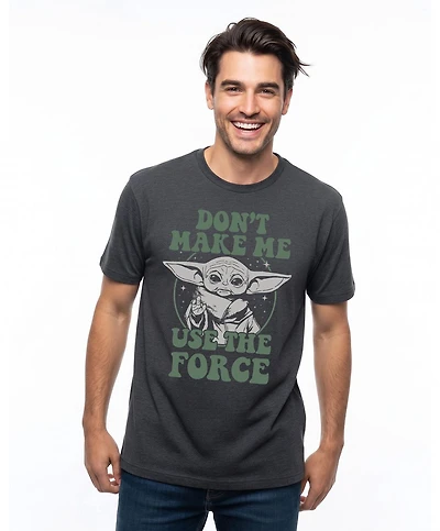 Star Wars The Mandalorian T-shirt à manches courtes Grogu Force pour hommes