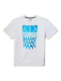 AND1 Mens Air Mail Short Sleeve Graphic Tee