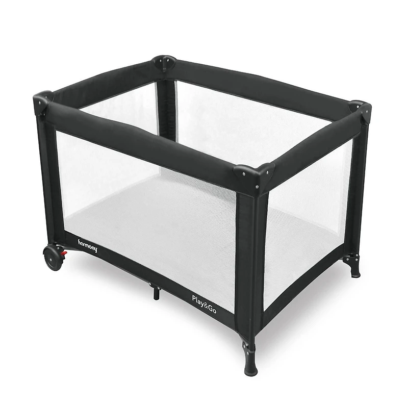 Harmony 0801006NTL Parc Play & Go All-in-One, Noir Changeur & organisateur deluxe