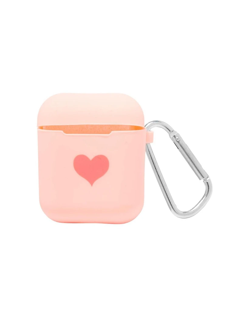 CLAIRES AIRPOD PINK HEART