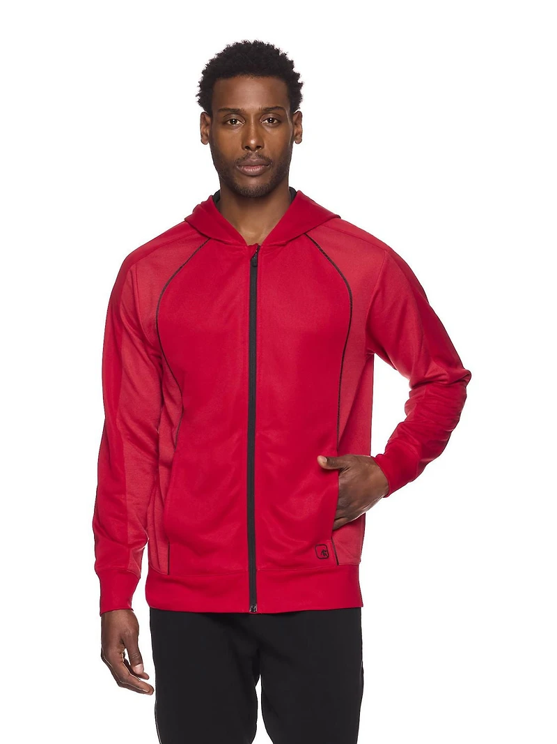 AND1 Mens Double Team Full Zip Hoodie