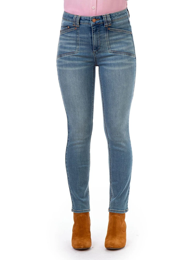 Jordache Skinny utilitaire taille haute pour femmes