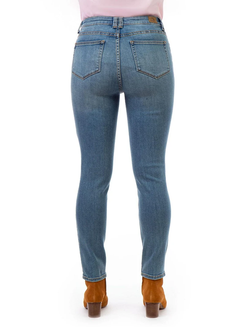 Jordache Skinny utilitaire taille haute pour femmes