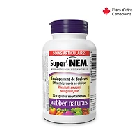 webber naturals Aide à soulager les douleurs articulaires de l’arthrose 30 capsules végétariennes