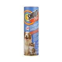 Shout for Pets Turbo Oxy Poudre-éliminateur d’odeur pour moquettes, 567g
