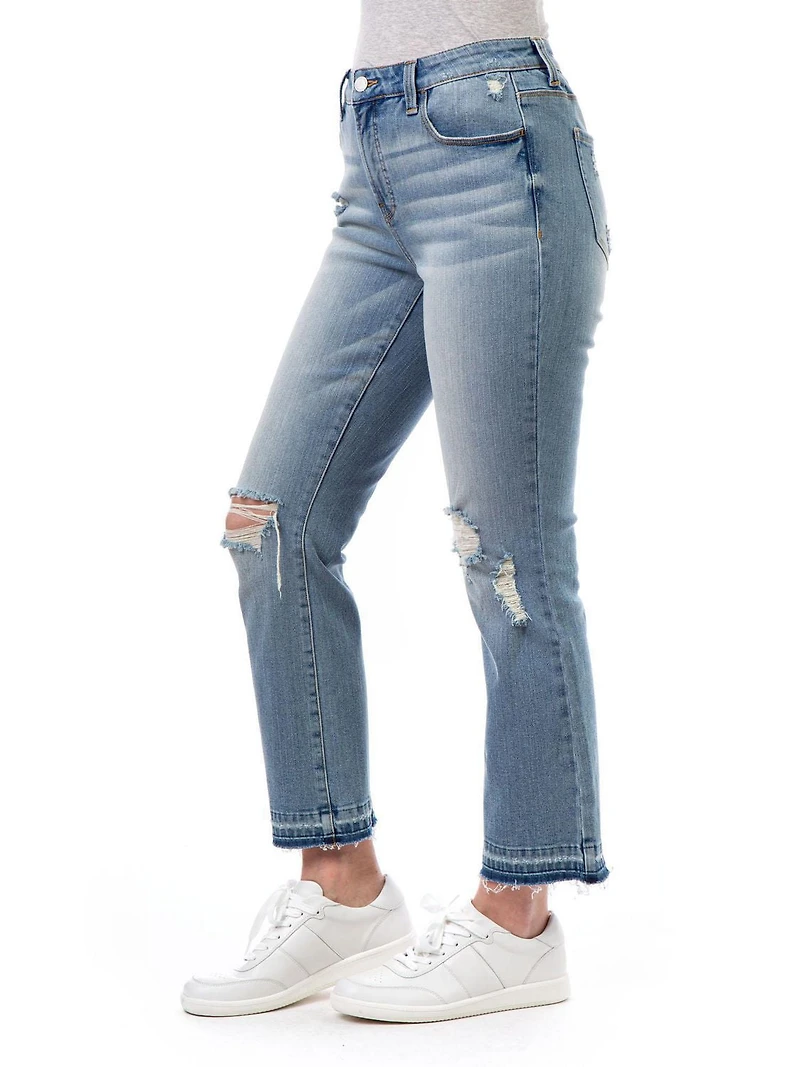 Jordache Women's High Rise Bootcut Jean