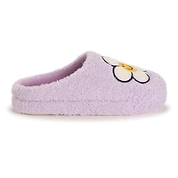 Pantoufles à motif de marguerites violettes MUK LUKS pour femmes, tailles 5- 10