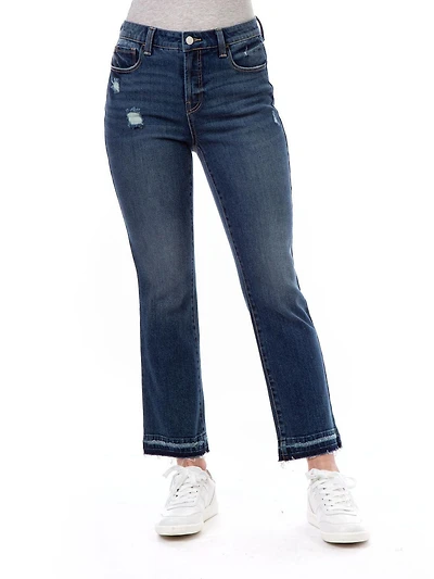 Jean bootcut à taille haute Jordache pour femmes