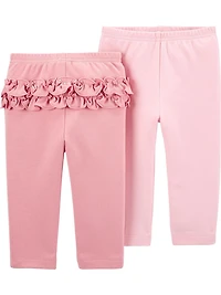 Child of Mine made by Carter's Girl 2Pack Pants