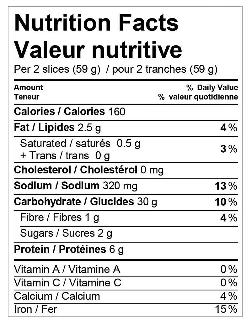 Pain au sésame D'Italiano 675g