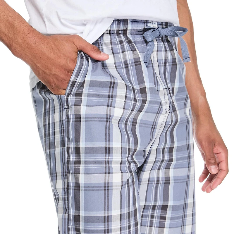 Pantalon de pyjama en popeline George pour hommes