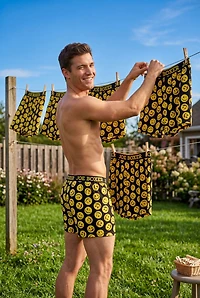 Lot de 2 caleçons amples fantaisie Joe Boxer pour hommes
