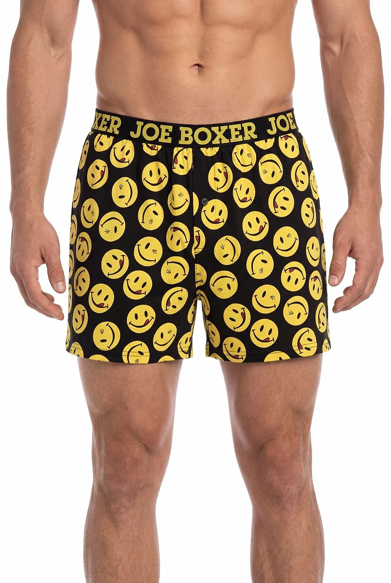 Lot de 2 caleçons amples fantaisie Joe Boxer pour hommes
