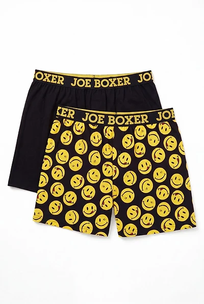 Joe Boxer Men's 2-Pack Novelty Loose Boxer
