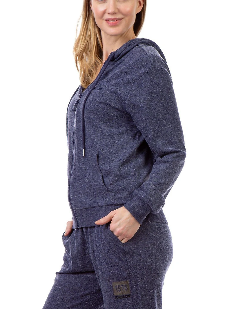 Jordache Women's Hacci Hoodie