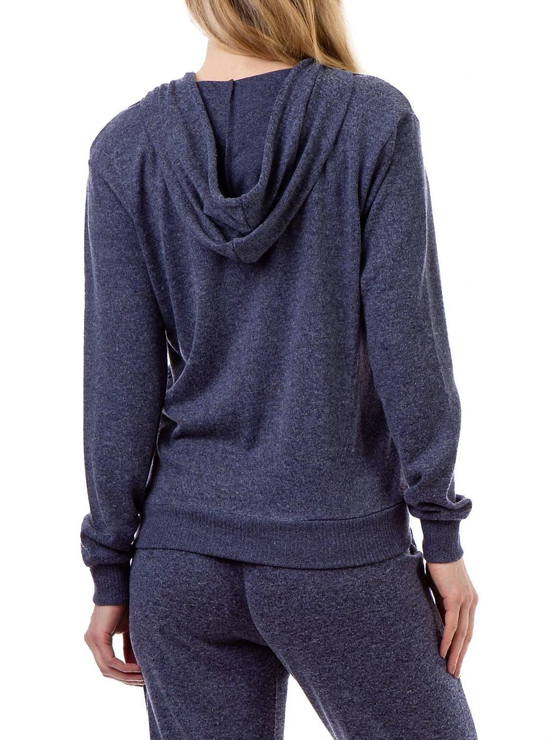 Jordache Women's Hacci Hoodie