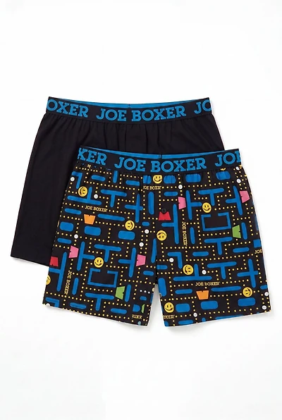 Lot de 2 caleçons amples fantaisie Joe Boxer pour hommes