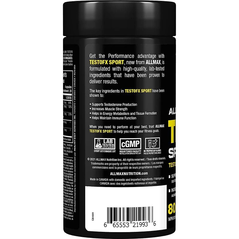 Allmax TestoFX Sporte