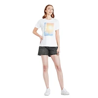 T-shirt à encolure ras du cou George pour femmes Tailles TP–TTG