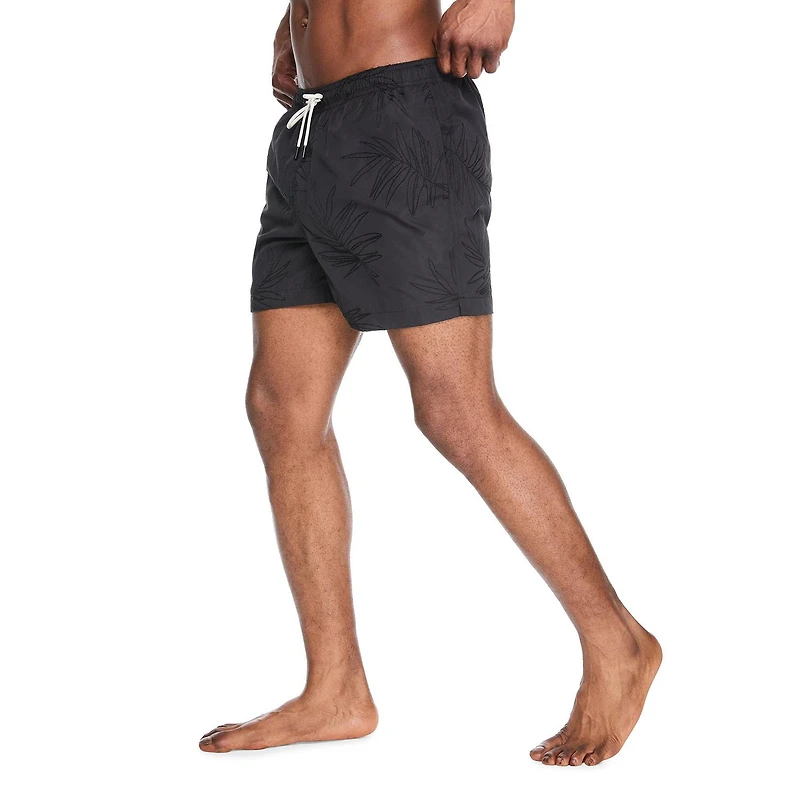 George Men's Embroidered Swim Short