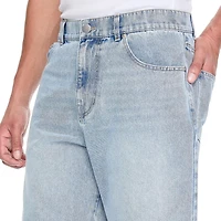 Short ample en denim No Boundaries pour hommes