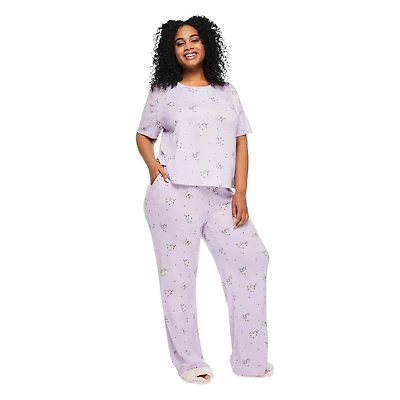 George Women's Plus Pajama 2-Piece Set
