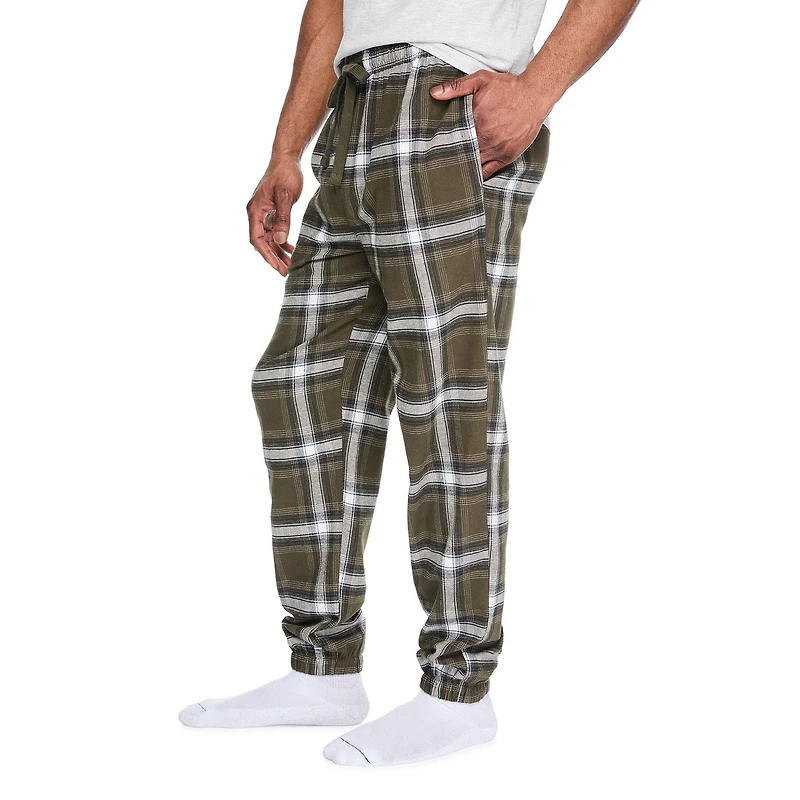 George Men's Flannel Sleep Jogger