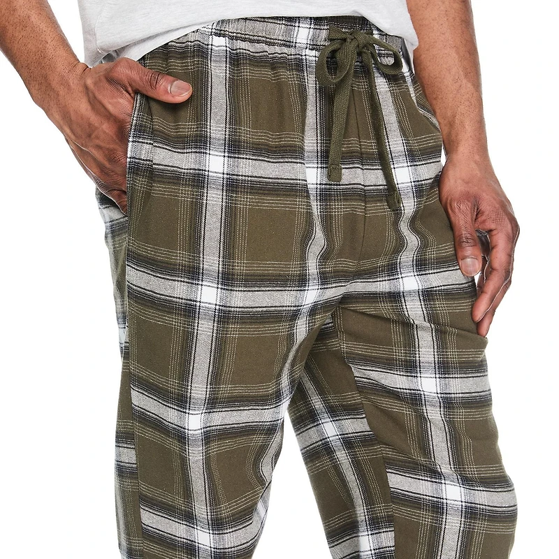 George Men's Flannel Sleep Jogger