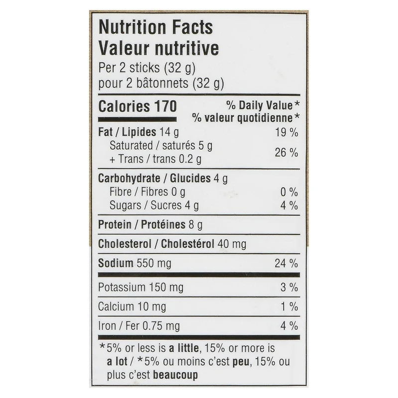 Pepperoni Mini-Stix de Harvest au miel et à l'ail sans gluten 250 g