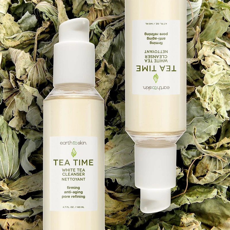 Earth to Skin Tea Time White Tea Cleanser